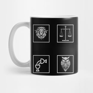 The 4 Virtues of Stoicism Mug